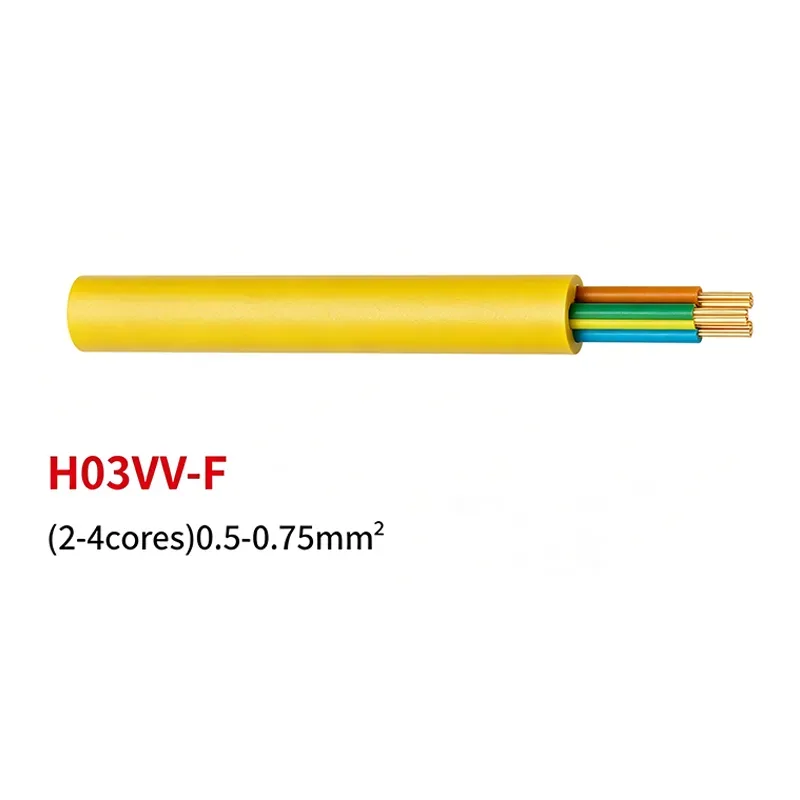 Kabel Fleksibel Bertebat PVC Standard EU